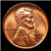 Image 2 : 1951-d Lincoln Cent 1c Grades GEM++ Unc RD