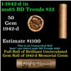 Image 1 : Shotgun Lincoln 1c roll, 1942-d 50 pcs Brandt Wrapper
