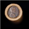 Image 2 : Mixed small cents 1c orig shotgun roll, 1919-S Wheat Cent, 1890 Indian Cent other end, Brinks Wrappe