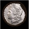 Image 2 : ***Auction Highlight***  AU/BU Slider Brinks Shotgun Morgan $1 Roll 1889 & p Ends Virtually UNC (fc)
