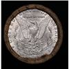Image 3 : ***Auction Highlight***  AU/BU Slider Brinks Shotgun Morgan $1 Roll 1889 & p Ends Virtually UNC (fc)