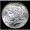 Image 2 : 1924-p Peace Dollar $1 Grades Choice+ Unc