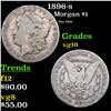 1896-s Morgan Dollar $1 Grades vg+