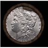 Image 2 : ***Auction Highlight***  AU/BU Slider Brinks Shotgun Morgan $1 Roll 1896 & P Ends Virtually UNC (fc)