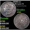 1890-cc Morgan Dollar $1 Graded xf40 By SEGS