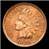 Image 2 : ***Auction Highlight*** 1901 Indian Cent TOP POP! 1c Graded ms67 rb BY SEGS (fc)