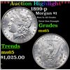 ***Auction Highlight*** 1899-p Morgan Dollar $1 Graded ms65 By SEGS (fc)