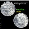 1971 Portugal 2-1/2 Escudos KM-590 Grades GEM+ Unc