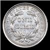 Image 3 : ***Auction Highlight*** 1857-o Seated Liberty Dime 10c Graded Choice Unc BY USCG (fc)