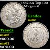 Image 1 : 1882-o/s Top 100 Morgan Dollar $1 Grades Select Unc