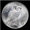 Image 3 : 1923-p Peace Dollar $1 Grades GEM Unc