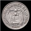 Image 3 : 1962 Ecuador 20 Centavos KM-77.1c Grades Select AU