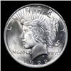 Image 2 : 1922-p Peace Dollar $1 Grades GEM+ Unc