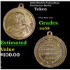 1893 World's Columbian Exhibition Medal Grades Choice AU/BU Slider