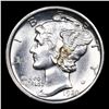 Image 2 : ***Auction Highlight*** 1920-d Mercury Dime 10c Graded ms65 FSB BY SEGS (fc)