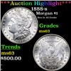 ***Auction Highlight*** 1888-s Morgan Dollar $1 Graded ms63 BY SEGS (fc)