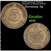 1950F Germany (Federal Republic) 5 Pfennig KM-107 Grades xf+