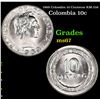 1969 Colombia 10 Centavos KM-226 Grades GEM++ Unc