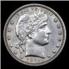 Image 2 : 1916-d Barber Quarter 25c Grades Choice+ Unc