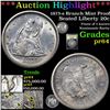 Image 1 : Proof ***Auction Highlight*** 1875-s Twenty Cent Piece Branch Mint Proof 20c Graded Choice Proof By 