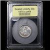 Image 4 : Proof ***Auction Highlight*** 1875-s Twenty Cent Piece Branch Mint Proof 20c Graded Choice Proof By 