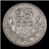 Image 3 : 1941 Sweden 25 Ore Silver KM-785 Grades vf+