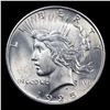 Image 2 : 1925-p Peace Dollar $1 Grades GEM Unc