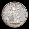 Image 2 : 1877-p Seated Half Dollar 50c Grades Choice AU/BU Slider