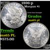 Image 1 : 1896-p Morgan Dollar $1 Grades GEM Unc PL