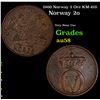 1960 Norway 2 Ore KM-410 Grades Choice AU/BU Slider