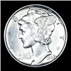 Image 2 : 1939-p Mercury Dime 10c Grades Choice+ Unc