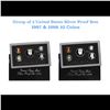 Image 1 : 1997-1998 United States SILVER Mint Proof Set. 10 Coins Inside.