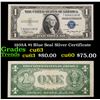 1935A $1 Blue Seal Silver Certificate Grades Select CU