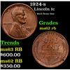 Image 1 : 1924-s Lincoln Cent 1c Grades Select Unc RB