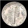 Image 3 : 1945-p Mercury Dime 10c Grades GEM++ Unc