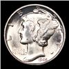 Image 2 : 1944-d Mercury Dime 10c Grades GEM+ FSB