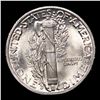 Image 3 : 1944-d Mercury Dime 10c Grades GEM+ FSB