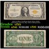 1935A $1 Silver Certificate North Africa WWII Emergency Currency. Sig. Julian & Morgenthau Grades vf