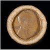 Image 2 : Mixed small cents 1c orig shotgun roll, 1919-S Wheat Cent, 1899 Indian Cent other end, Brinks Wrappe