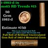 Image 1 : Shotgun Lincoln 1c roll, 1982-d 50 pcs Brandt Wrapper