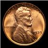 Image 2 : 1939-p Lincoln Cent 1c Grades GEM++ Unc RD
