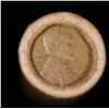 Image 2 : Mixed small cents 1c orig shotgun roll, 1919-S Wheat Cent, 1892 Indian Cent other end, Brinks Wrappe