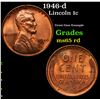 Image 1 : 1946-d Lincoln Cent 1c Grades GEM Unc RD