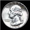Image 2 : 1945-d Washington Quarter 25c Grades GEM+ Unc