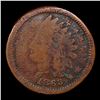 Image 2 : 1863 Indian Civil War Token 1c Grades g+