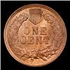 Image 3 : 1907 Indian Cent 1c Grades GEM+ Unc RB