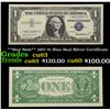**Star Note** 1957 $1 Blue Seal Silver Certificate Grades Select CU