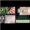 Image 1 : 2003A $2 Federal Reserve Note, Uncirculated 2008 BEP Folio Issue (Richmond, VA) Grades Gem CU