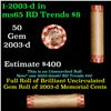 Image 1 : Shotgun Lincoln 1c roll, 2003-d 50 pcs Wrapper