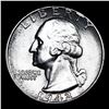 Image 2 : 1942-p Washington Quarter 25c Grades Choice+ Unc